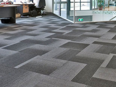 A Vancouver WA business carpet in need of carpet cleaning